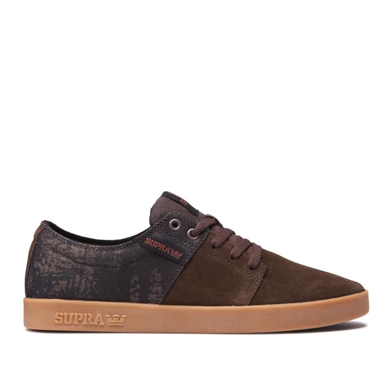 Supra STACKS II Sneaker Low Damen Braun Online Bestellen TSIOP0263